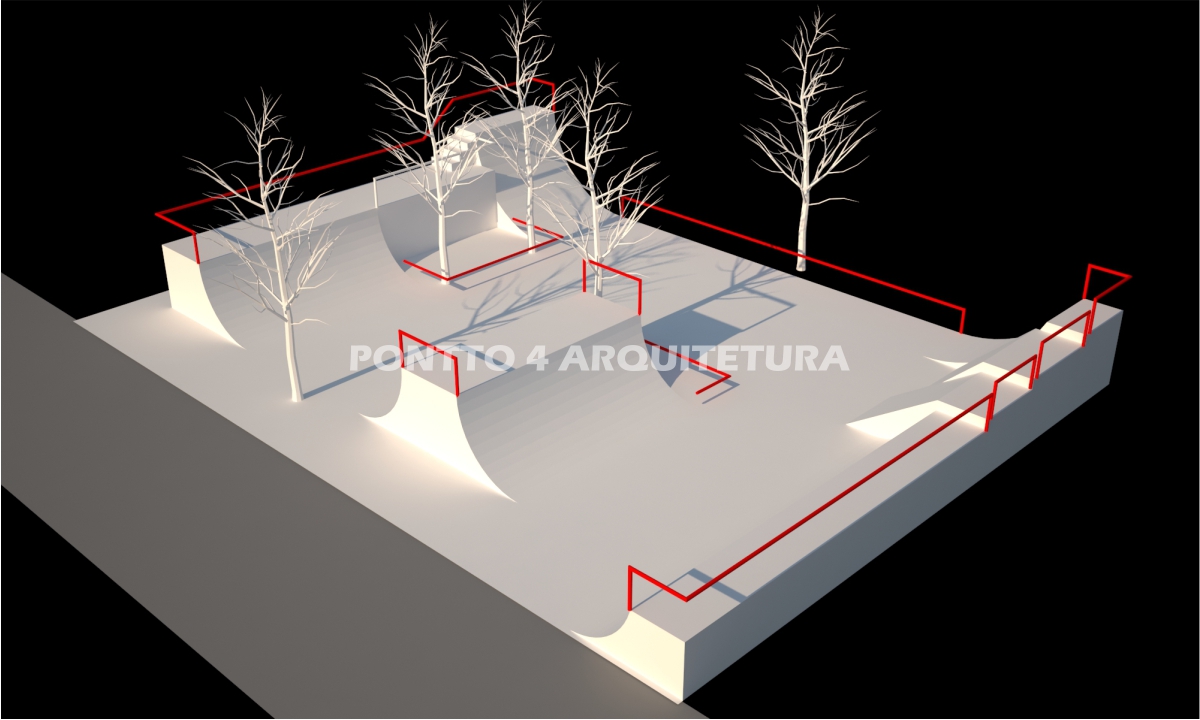 Pista skate patins bmx